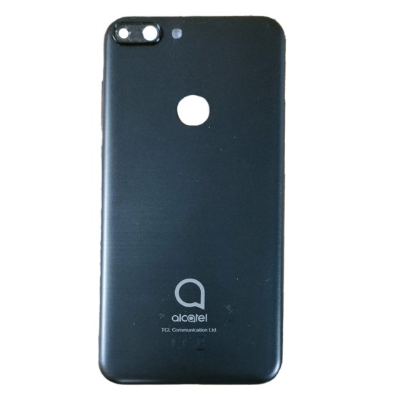 BACK COVER ALCATEL 1V 2019/5001D BLACK BACK COVER ALCATEL 1V 2019/5001D BLACK